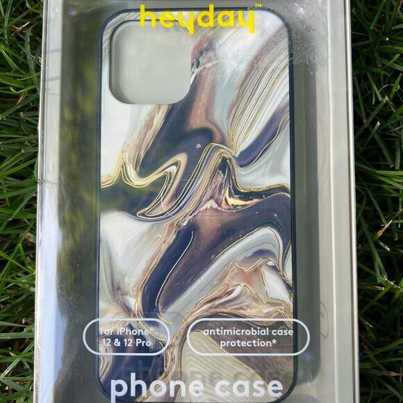 💝FREEw/purchase Apple iPhone 12/iPhone 12 Pro Case. Elegant marble design NEW🏷 - Picture 2 of 10